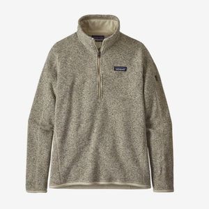Women’s Patagonia better sweater 1/4 zip fleece